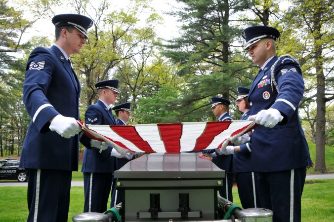 AF changes military funeral requirements